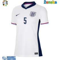 Engleska John Stones #5 Domaci Dres za Ženska EP 2024 Kratak Rukav